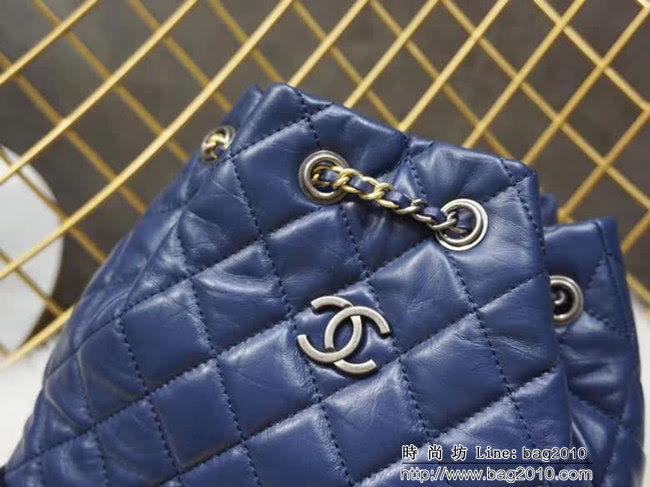 香奈兒CHANELChane Gabrielle2018新款雙肩背囊款流浪背包 DSC1356